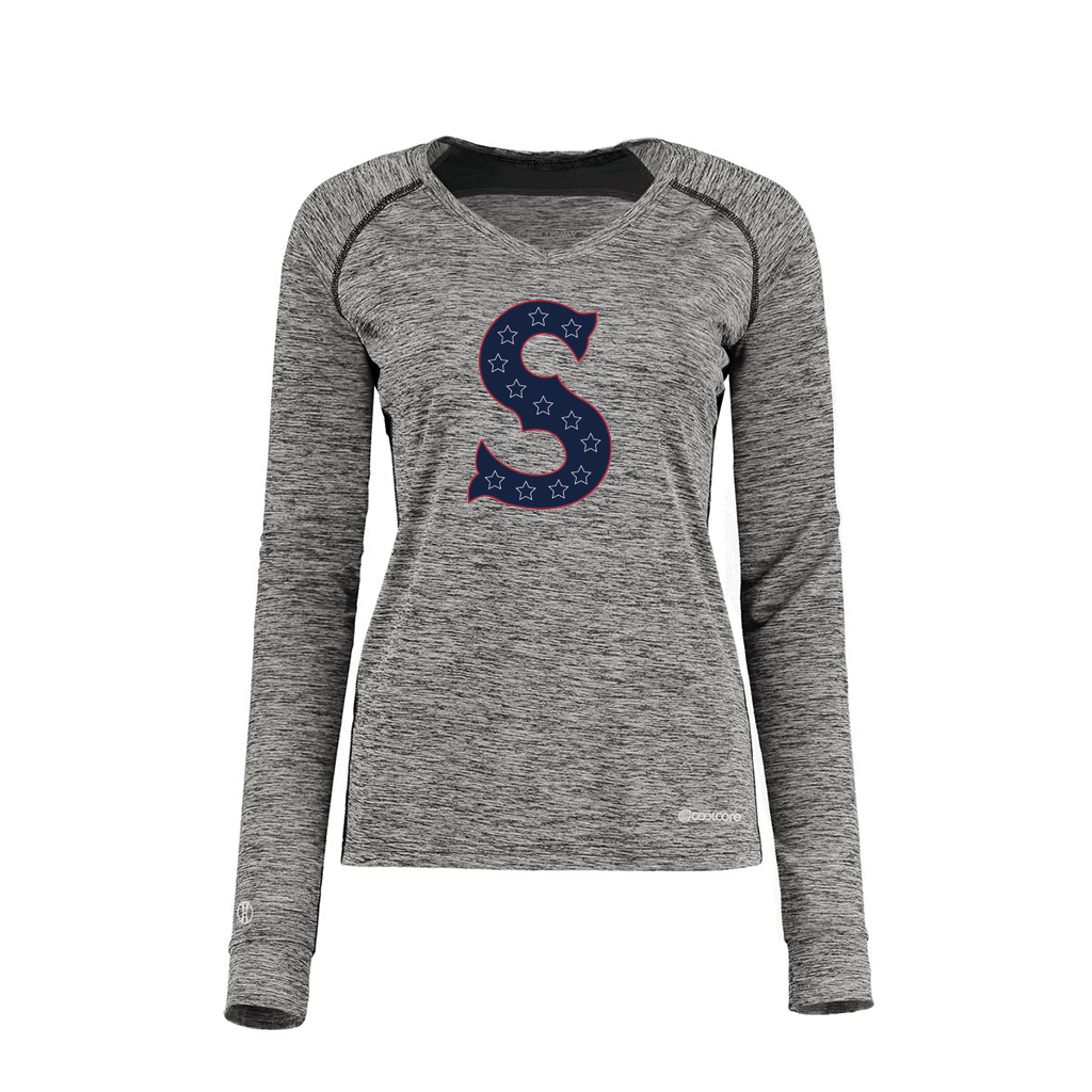 Ladies Electric Long Sleeve Shirt