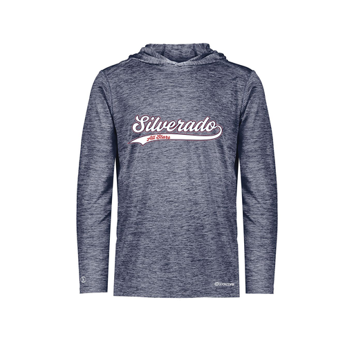 [FOLHCGNV-AS-LOGO3] Decker Men's Charge Hoodie (Adult S, Navy, Logo 3)