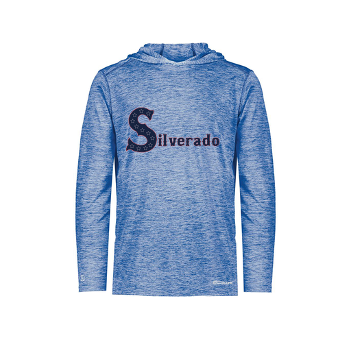 [FOLHCGRY-YS-LOGO2] Decker Youth Charge Hoodie (Youth S, Royal, Logo 2)