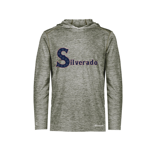 [FOLHCGGY-YS-LOGO2] Decker Youth Charge Hoodie (Youth S, Gray, Logo 2)